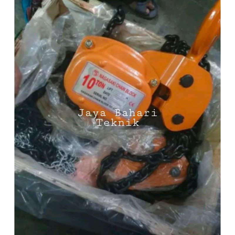 NAGASAKI CHAIN BLOCK 10 TON x 5 METER Rantai