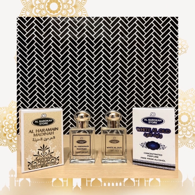 parfume minyak wangi minyak parfum harum al-haramain madinah purfume white al oud