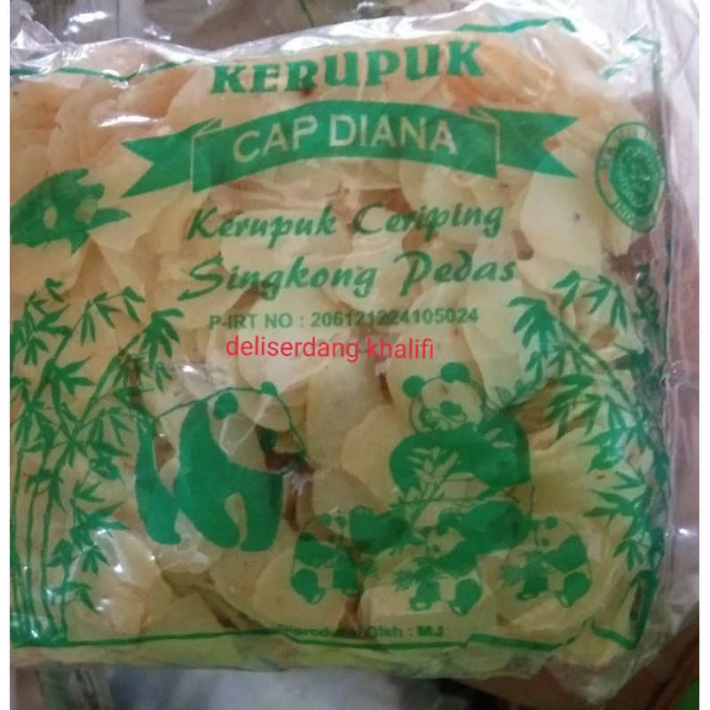 

KERUPUK CERIPING SINGKONG PEDAS