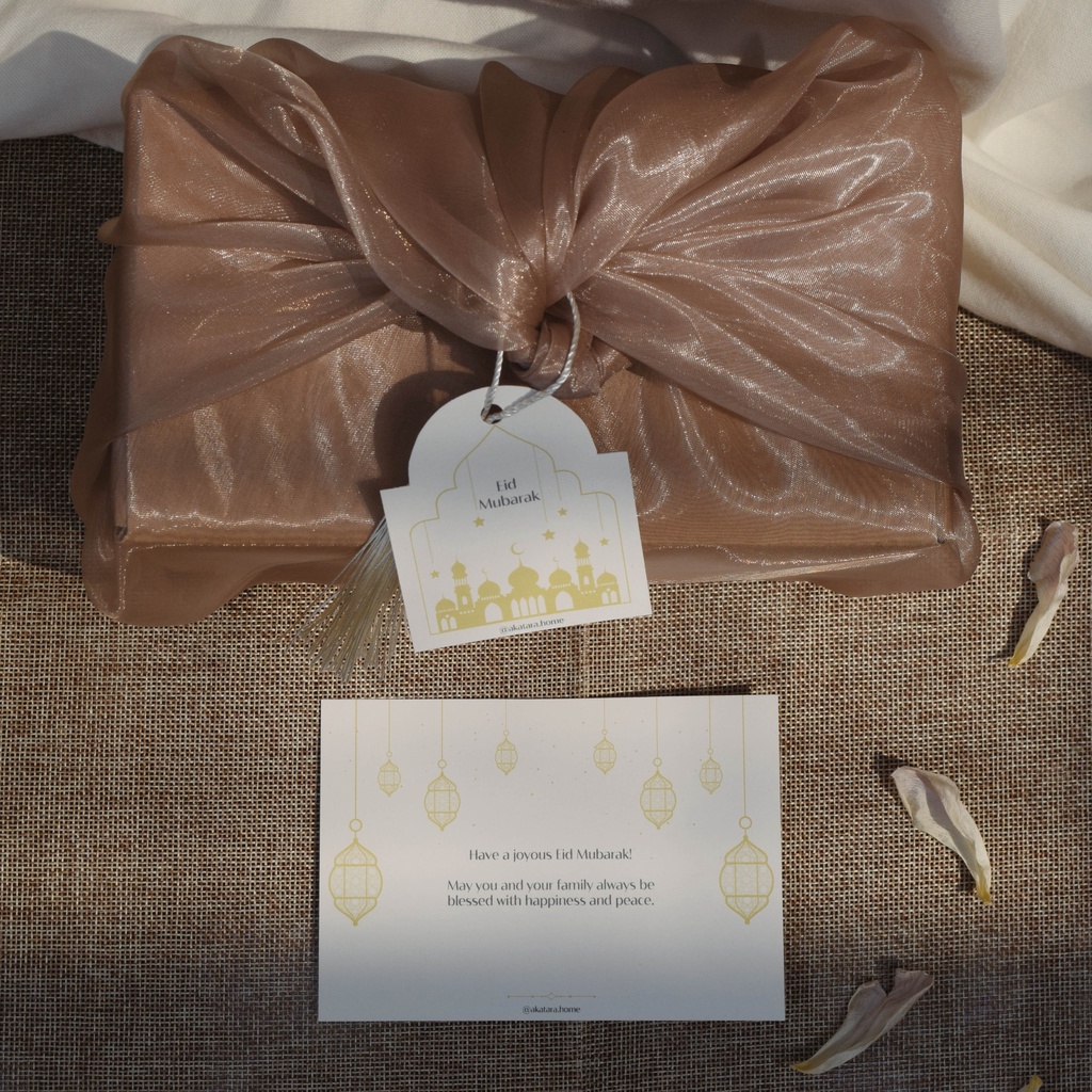

Akatara - Fabric Gift Wrapping with Card