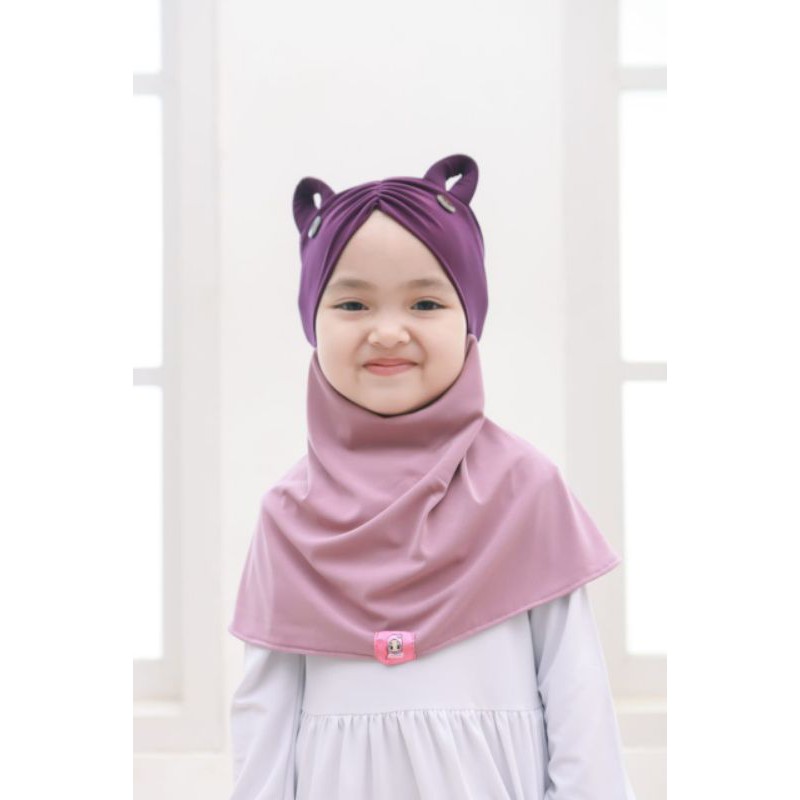 Afsheenastore Jilbab Anak lucu Micci Usia 1 2 3 4 5 6 7 8 Tahun