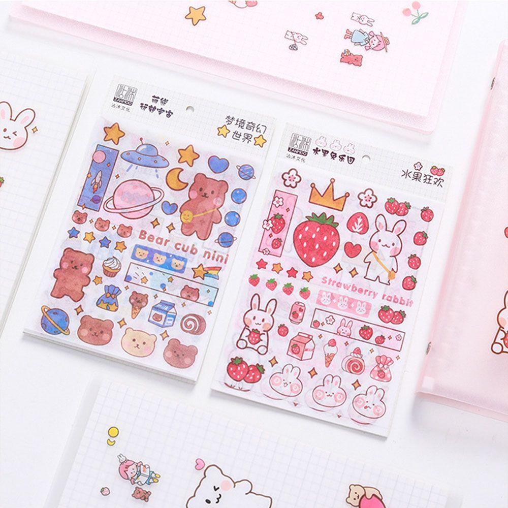 Populer Sticky Scrapbooking kids DIY Kawaii Planner Stiker