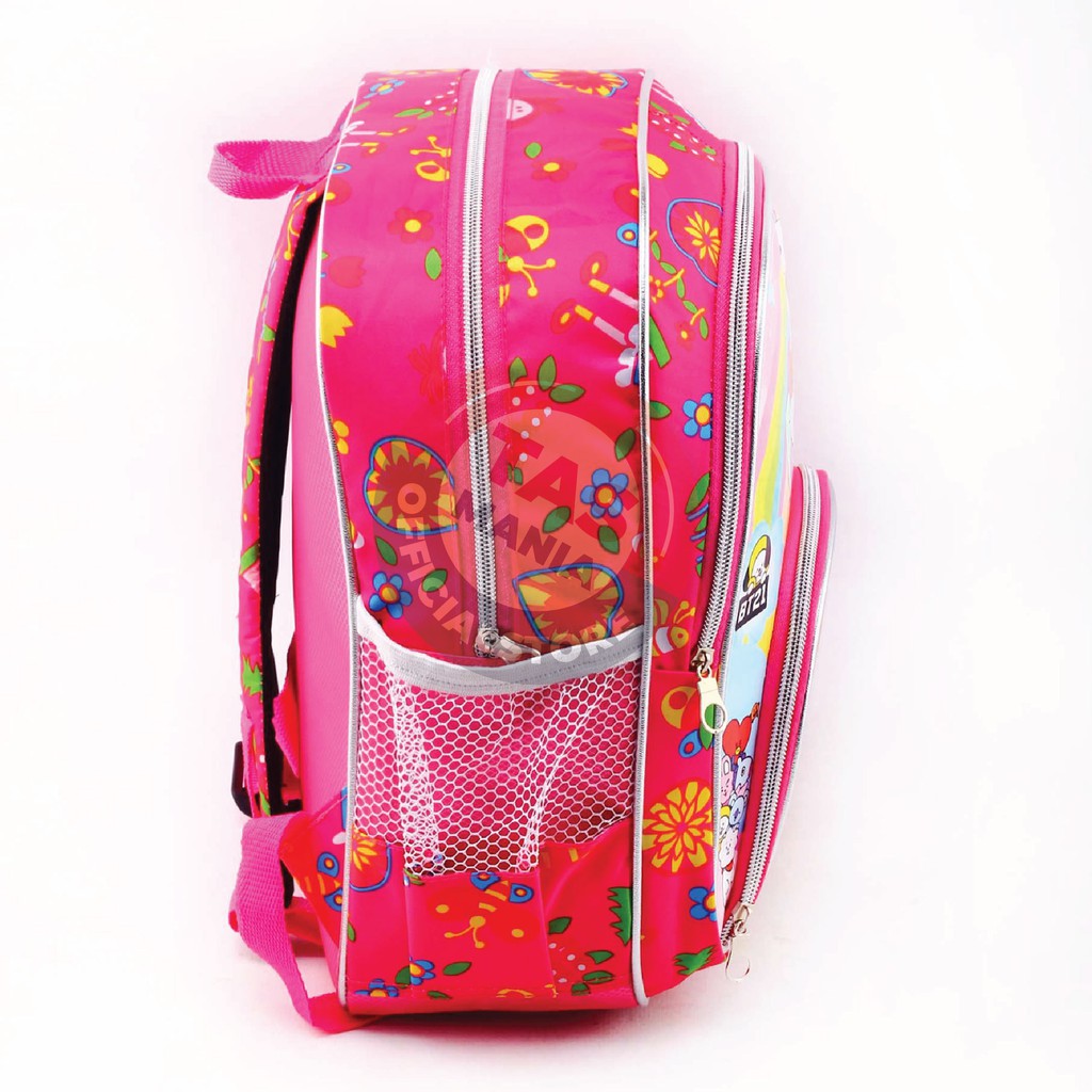 PTS - Ransel Sekolah Anak CLEARLY TAS TAS ANAK + FREE PENSIL WARNA TAS SEKOLAH TK