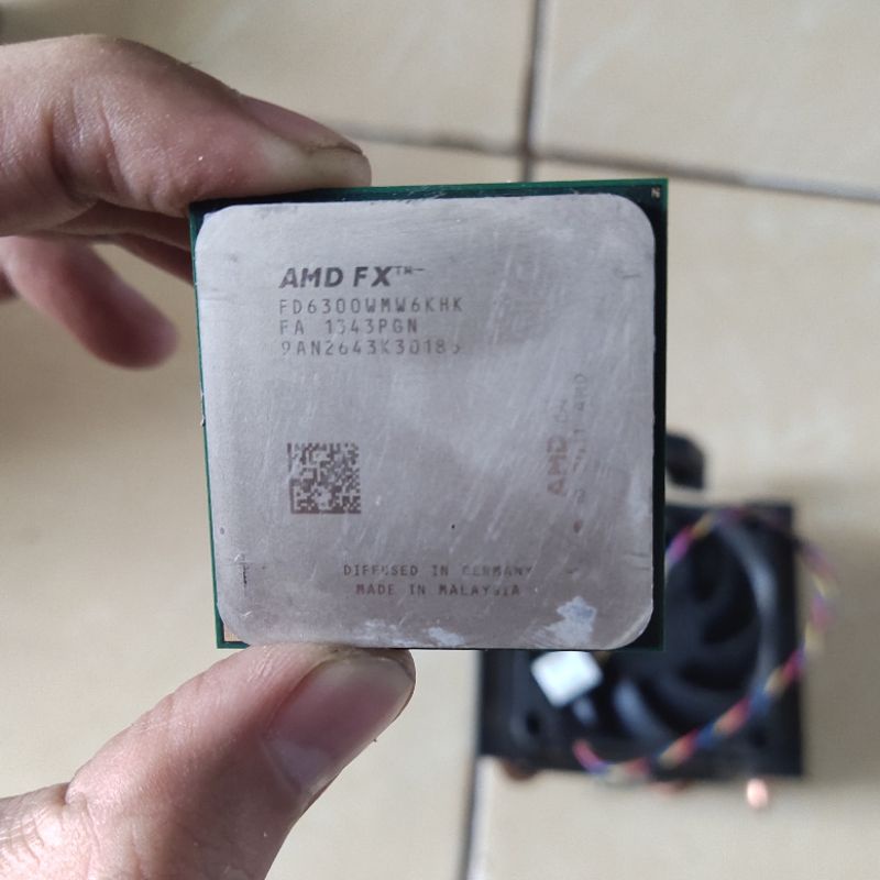 AMD FX 6300 dan Heatsink Fan Prosesor