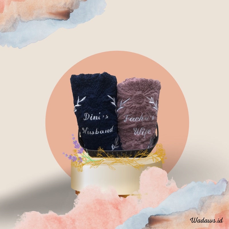 Handuk Bordir (couple towel brand Terry Palmer)