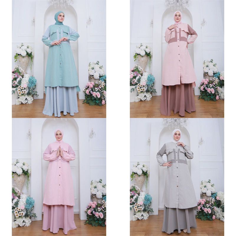 Dress Outer Cantik ORI Annisa Syar'i
