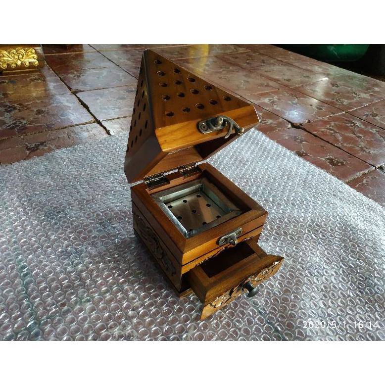 Promo Gila Mabkhara Kerucut Asli Kayu Jati