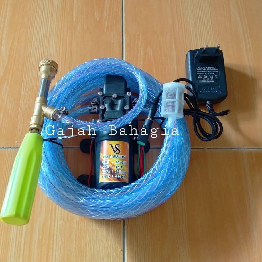 ➮ Alat Steam Cuci Motor Mobil AC Pompa DC 12 Volt Mesin Cuci Motor AC Mobil Serbaguna ▲