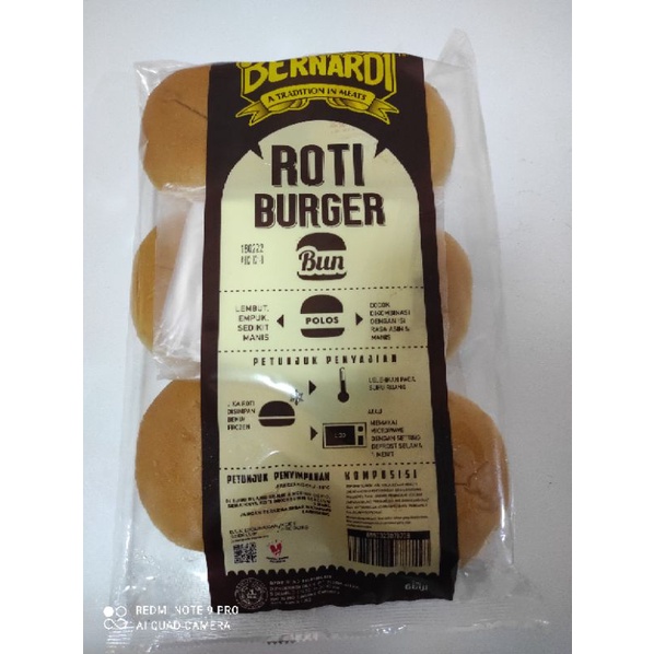 

roti burger polos bernardi