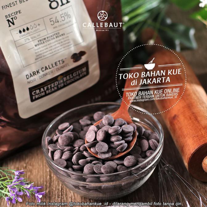 

BEST SELLER Dark Callets Callebaut Import Belgia Chocolate Couverture 54,5% 250gr