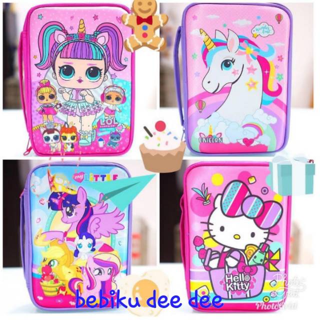 

Tempat Pensil/Pencil Case/Pencil Case Organizer/Kotak Pensil Kekinian