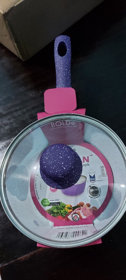 Sauce Pan 18 Cm Keramik Super Pan Bolde Purple Butterfly