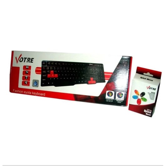 Promo Paket Keyboard Mouse Votre Usb