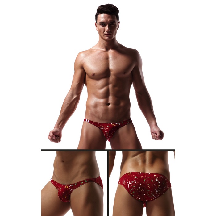 BR046. SEXY COLORFUL BIKINI BRIEF PRIA. MEN'S SEXY BRIEF UNDERWEAR. HOT SALE