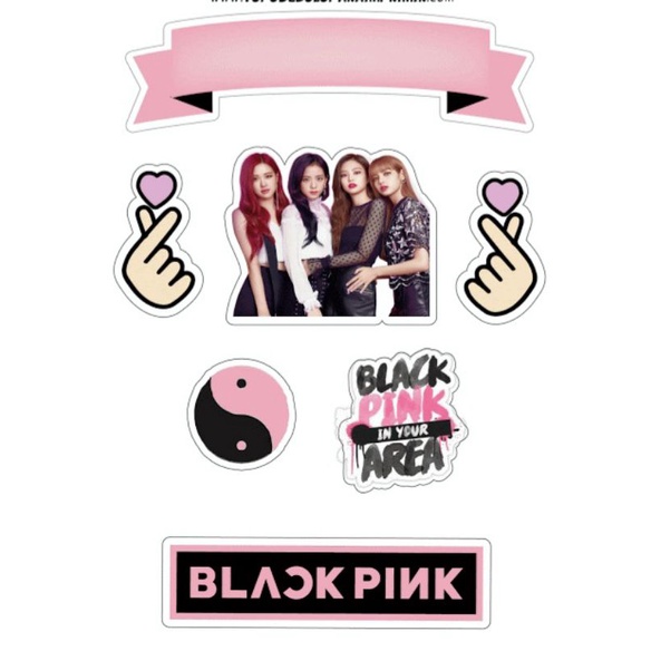 Topper cake Blackpink / bamer kue ultah