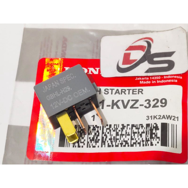 Relay stater comp kaki 4 Honda Beat fi beat esp genio beat new beat streat vario 150 vario 125 Stayo