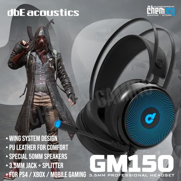 dbE GM150 3.5mm Professional Gaming Headset