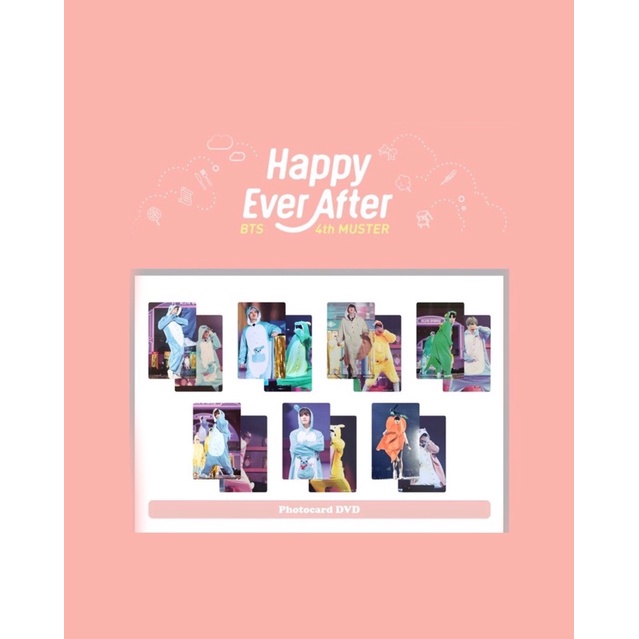 (UNOFFICIAL) PC BTS 4TH MUSTER HAPPY EVER AFTER