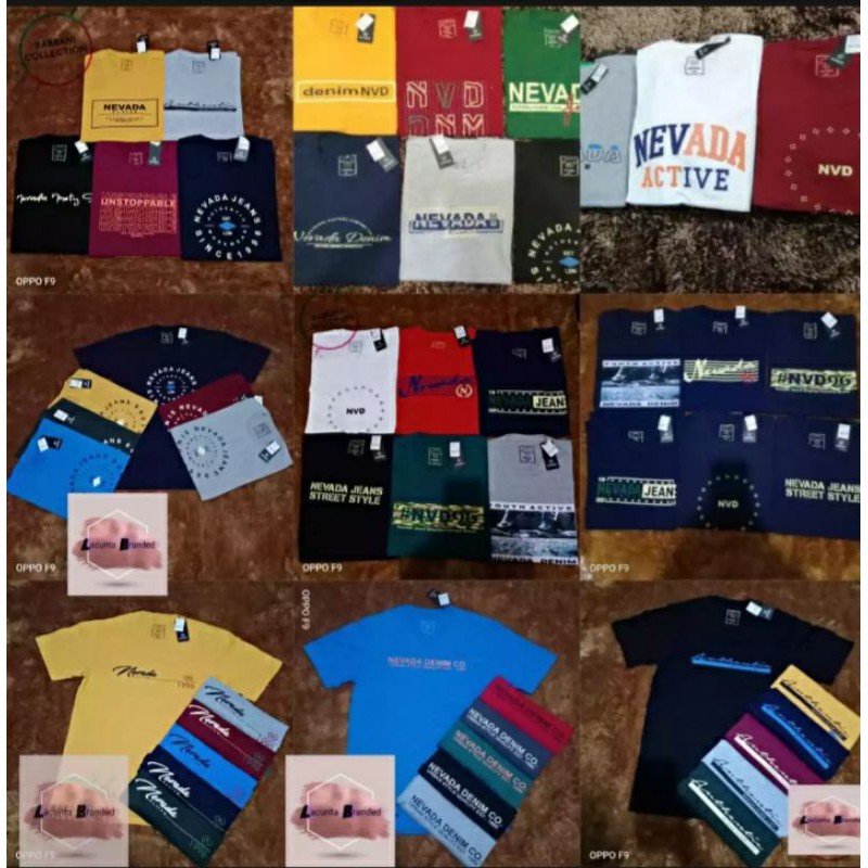 Kaos Nevada Branded Matahari