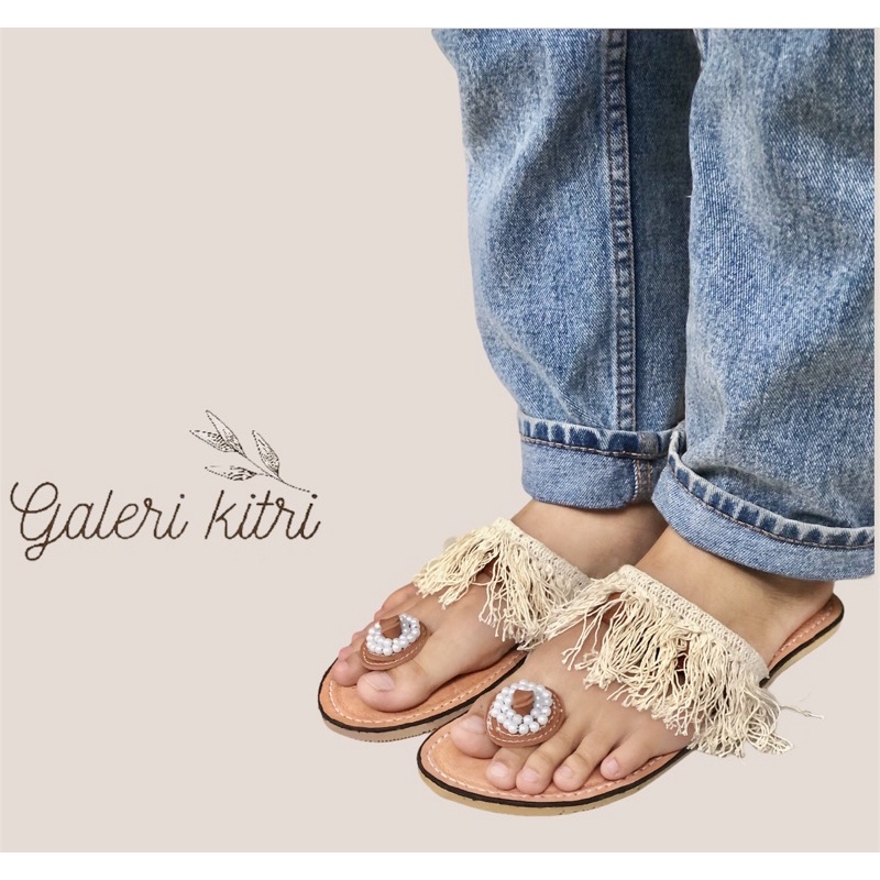 Tarumpah/sandal bali/sandal wanita/sandal kulit asli/sandal garut/sandal bali /sandal kulit