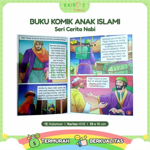 1 Set Komik Nabi