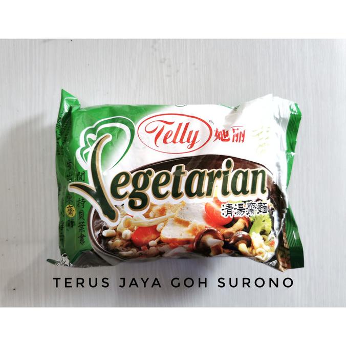 

Telly Mi Vegetarian Enak Banget