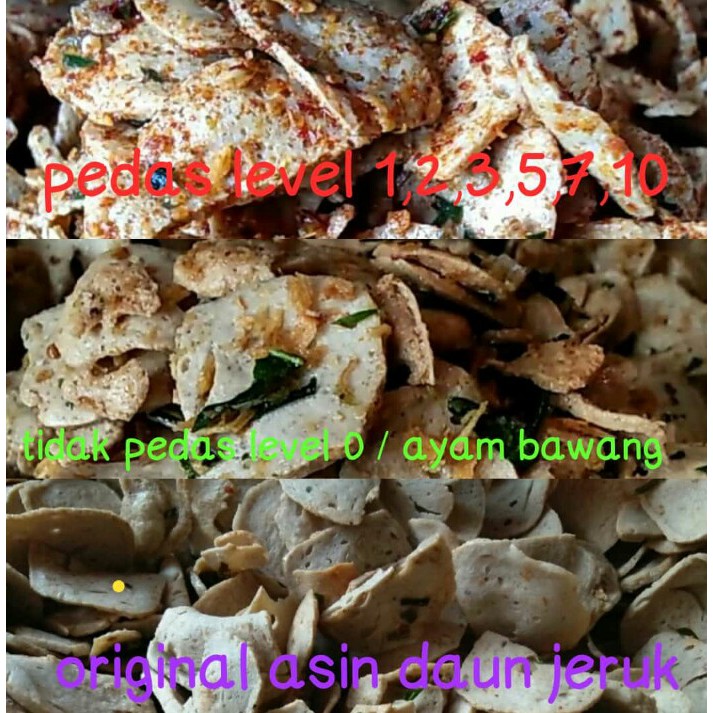 

Keripik Basreng Bunda Pedas Daun Jeruk 3Kg