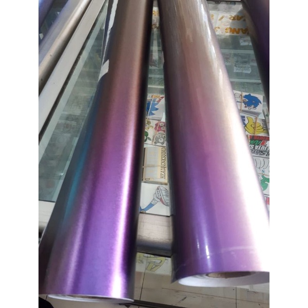 SKOTLET WARPING MOTOR MOBIL CHAMELEON STIKER BUNGLON MERK INFINITY 45CM X 1METER
