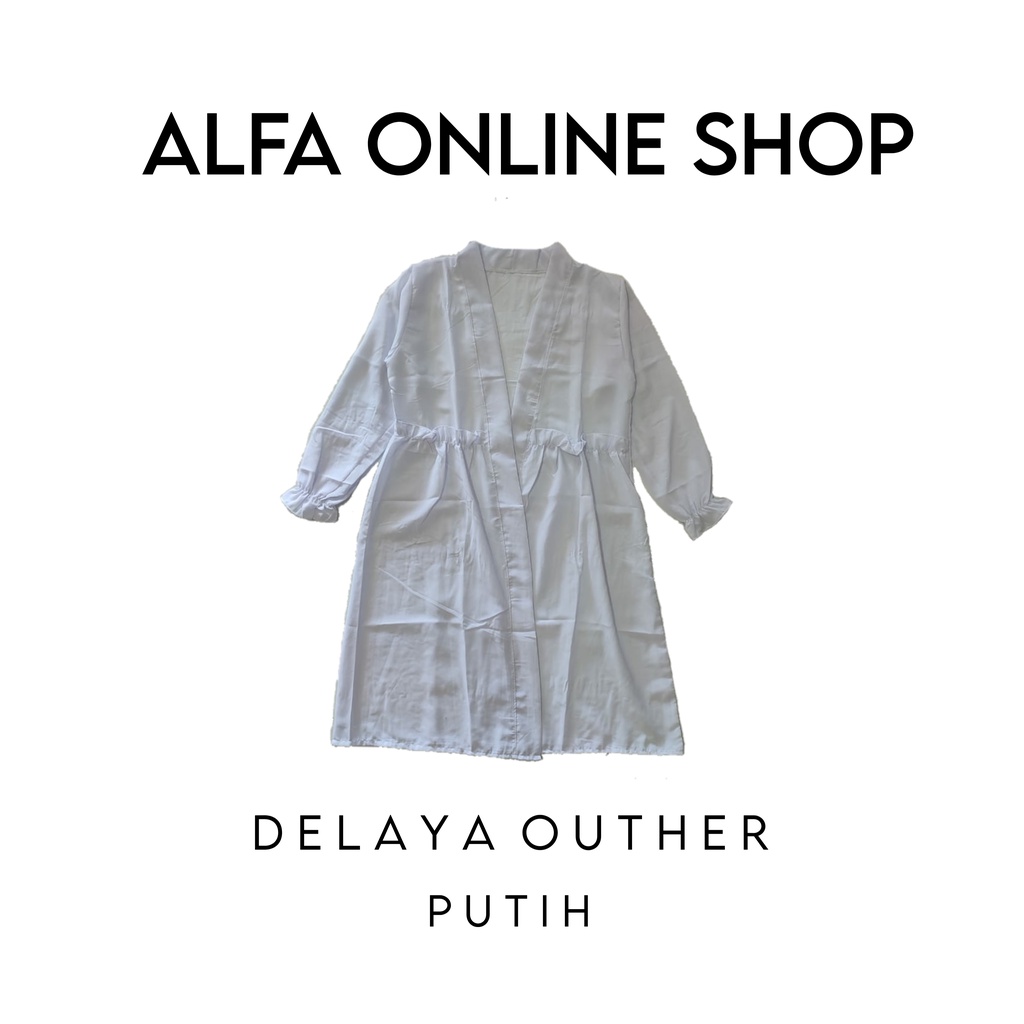 MRA - Delaya Long Outer Wolpice Premium High Quality