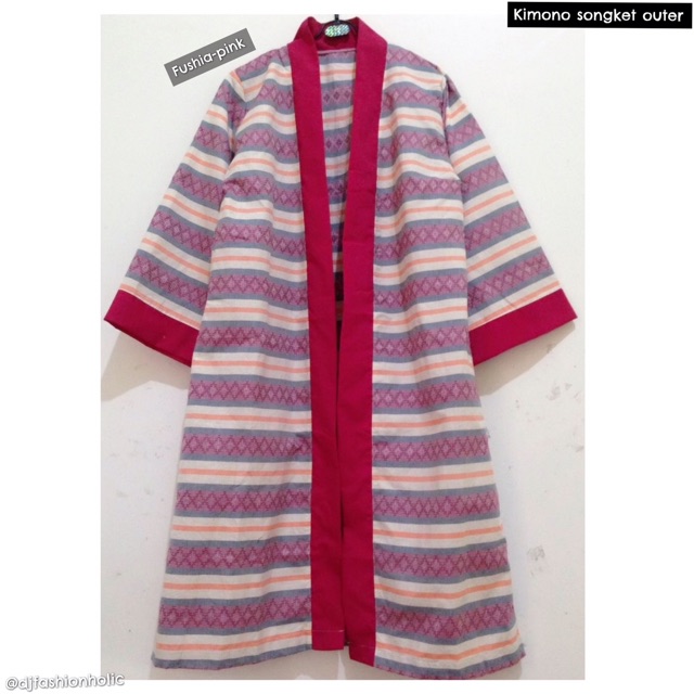 Kimono songket outer