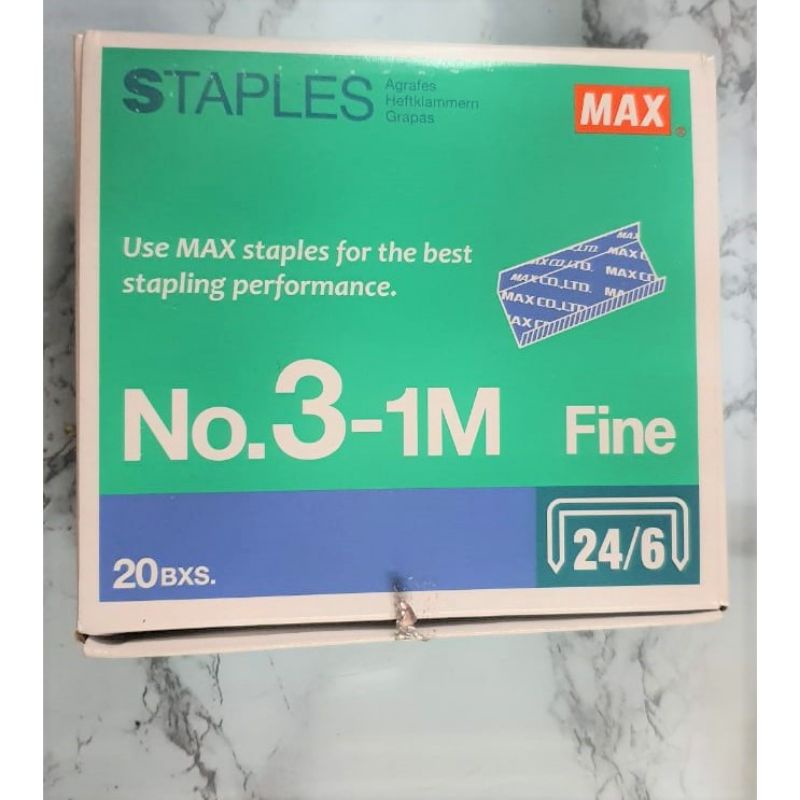 

Staples max besar No. 3-1M