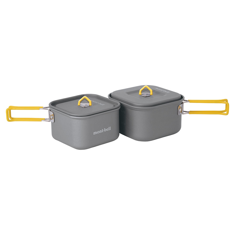 Cooking Set Mont-Bell Alpine Cooker Square 12+13 Set