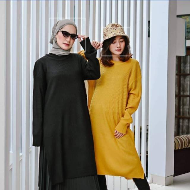 Tunik rajut cantik cewek Makassar