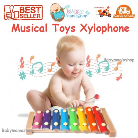 Mainan Musik Xylophone Alat Musik Anak Gambang Kulintang Gamelan Wooden Montessori Music Beginner Baby