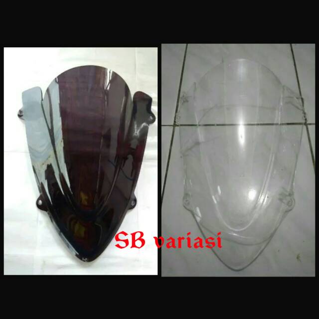 Whindshield ninja 250 Karbu Visor ninja 250 Karbu