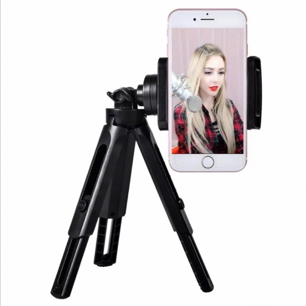 Tripod Support Plastik Tahan Air Handphone Mini Extendable Aksesoris Free Phone Holder Universal