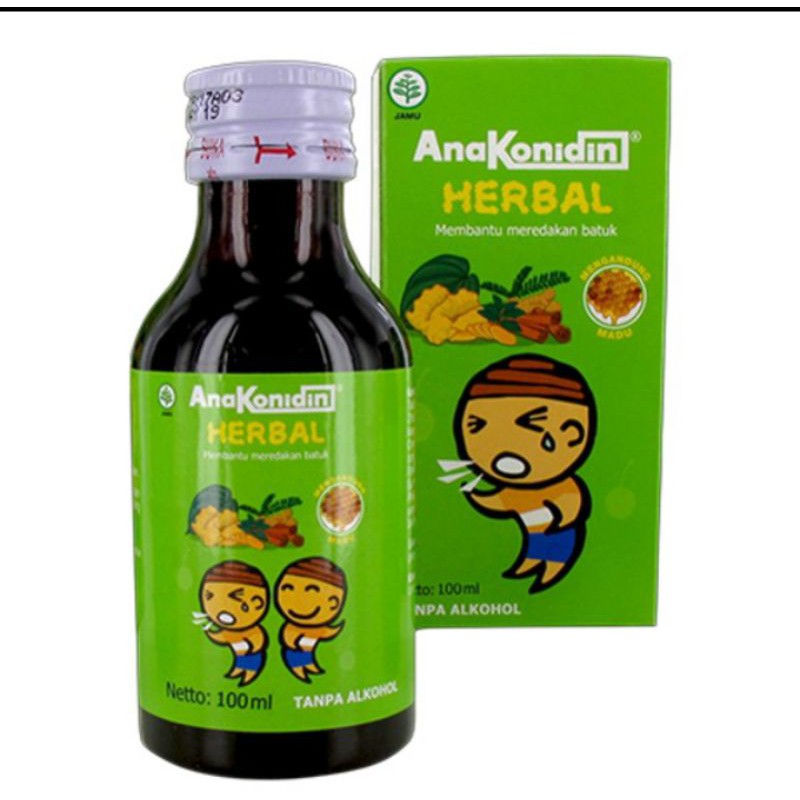 

Anakonidin Herbal (Sirup Batuk Anak)