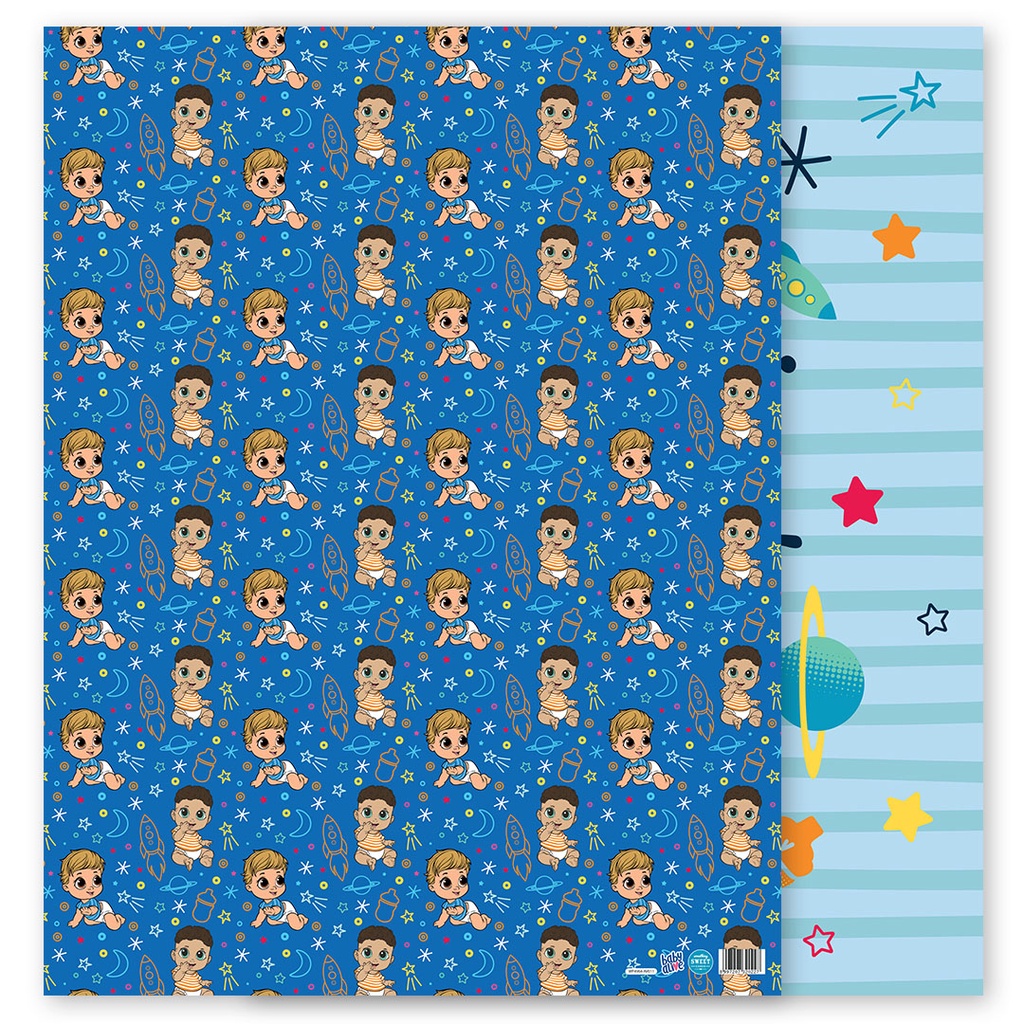 

SOMETHING SWEET CARDS - WRAPPING PAPER - KERTAS KADO - BABY ALIVE - AV011