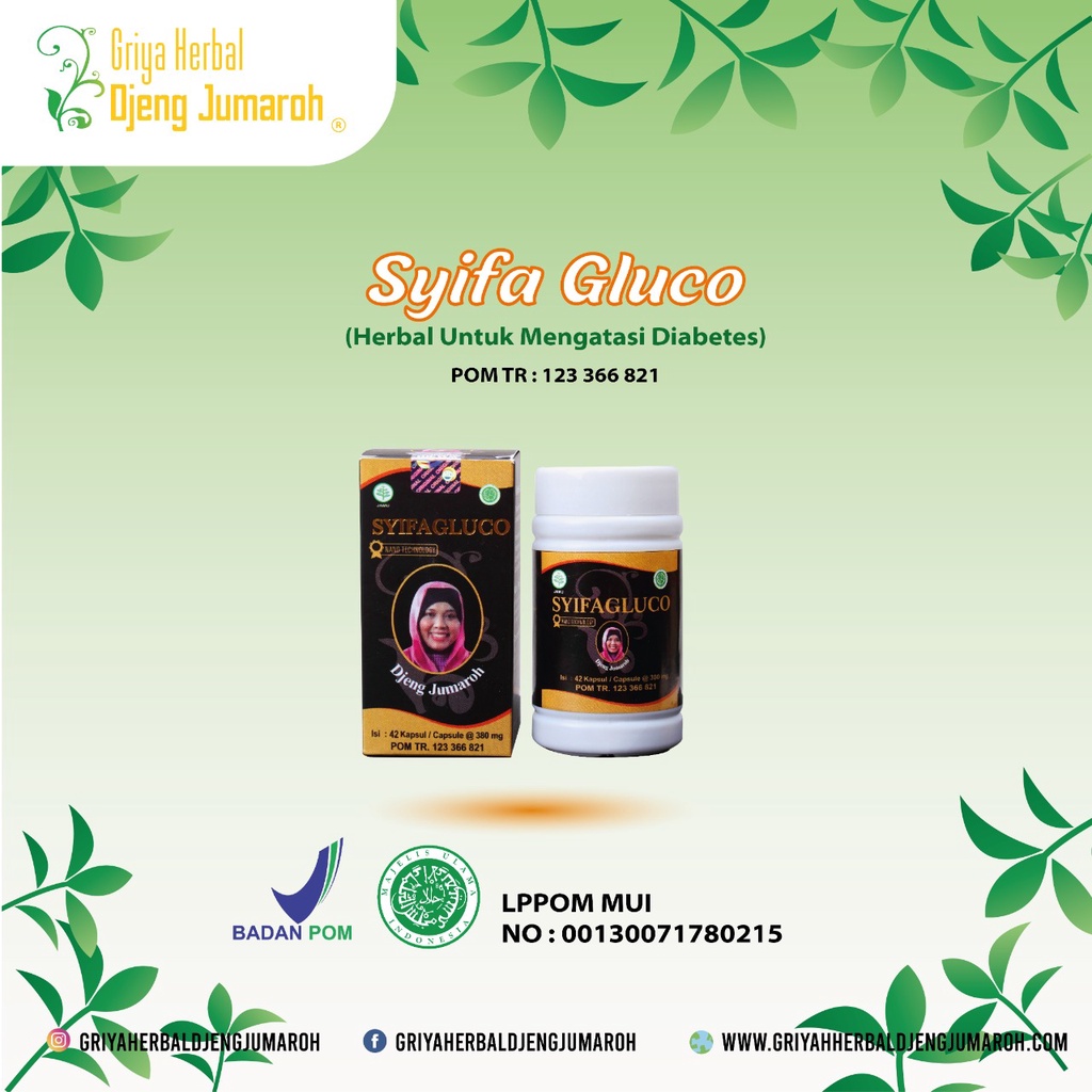 OBAT HERBAL DIABETES MELITUS / SYIFA GLUCO