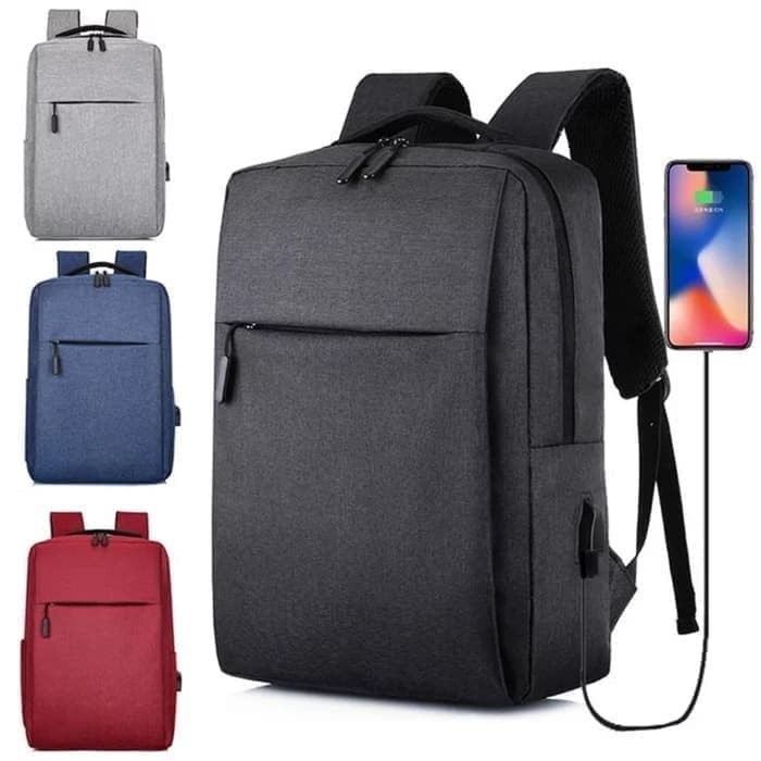 BEPE 34 Tas Ransel Korean Lifestyle Casual Laptop Backpack Tas Sekolah