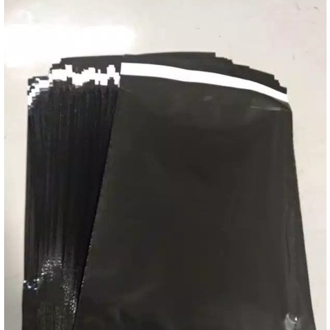 TERMURAH Amplop Plastik Hitam Polymailer Packing online shop 100PCS