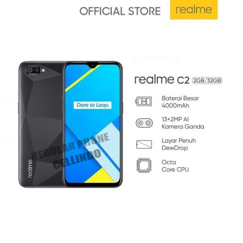 HP Realme C2 Ram 2GB 32GB - Garansi Resmi