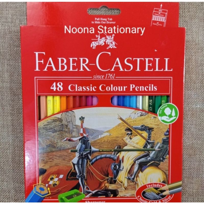 

Faber Castell Classic Pensil Warna 48 Panjang / Classic Colour Pencils 48