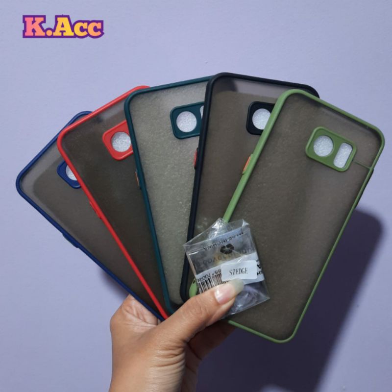 Samsung S7 Edge Case Dove Matte Transfaran