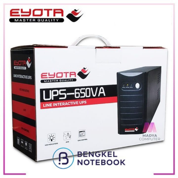 UPS Eyota 650VA 255Watt Master Quality