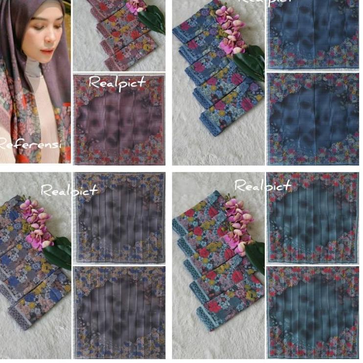 ➬ ()Harga Grosir Segiempat Voal Motif Denai Voal Motif Premium/Jilbab Voal Motif Laser Cut Terbaru ✾