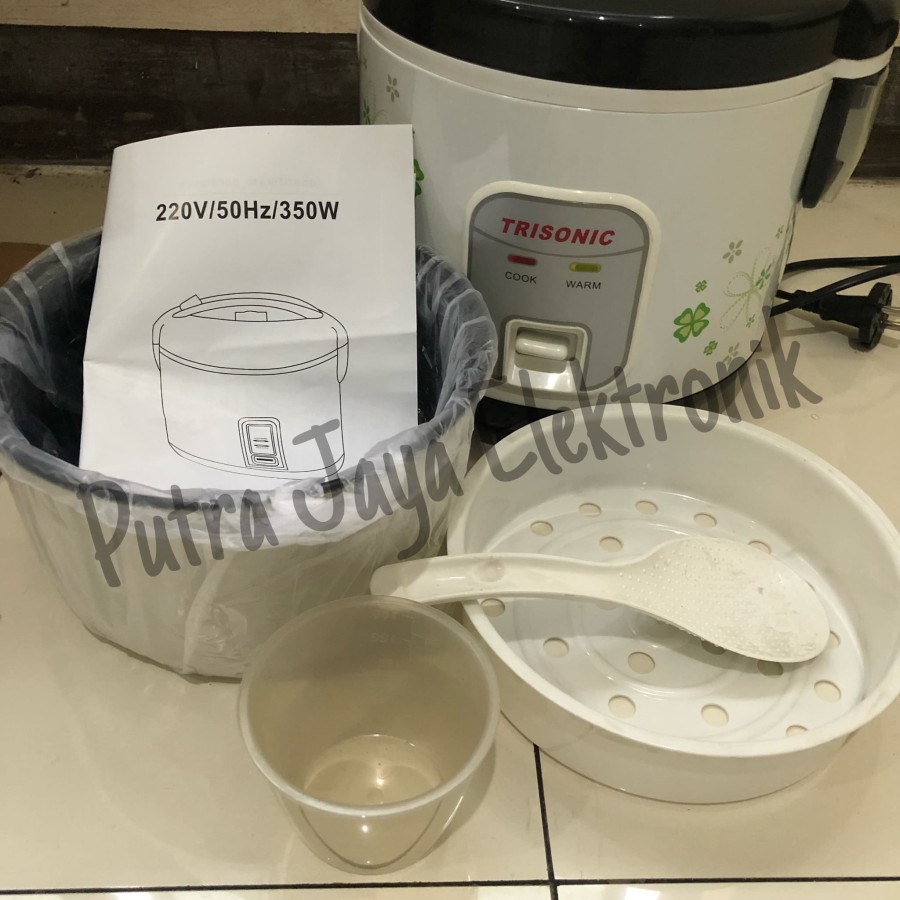 Magic Com 1,2Lt Trisonic T707N / Rice Cooker / Penanak Nasi