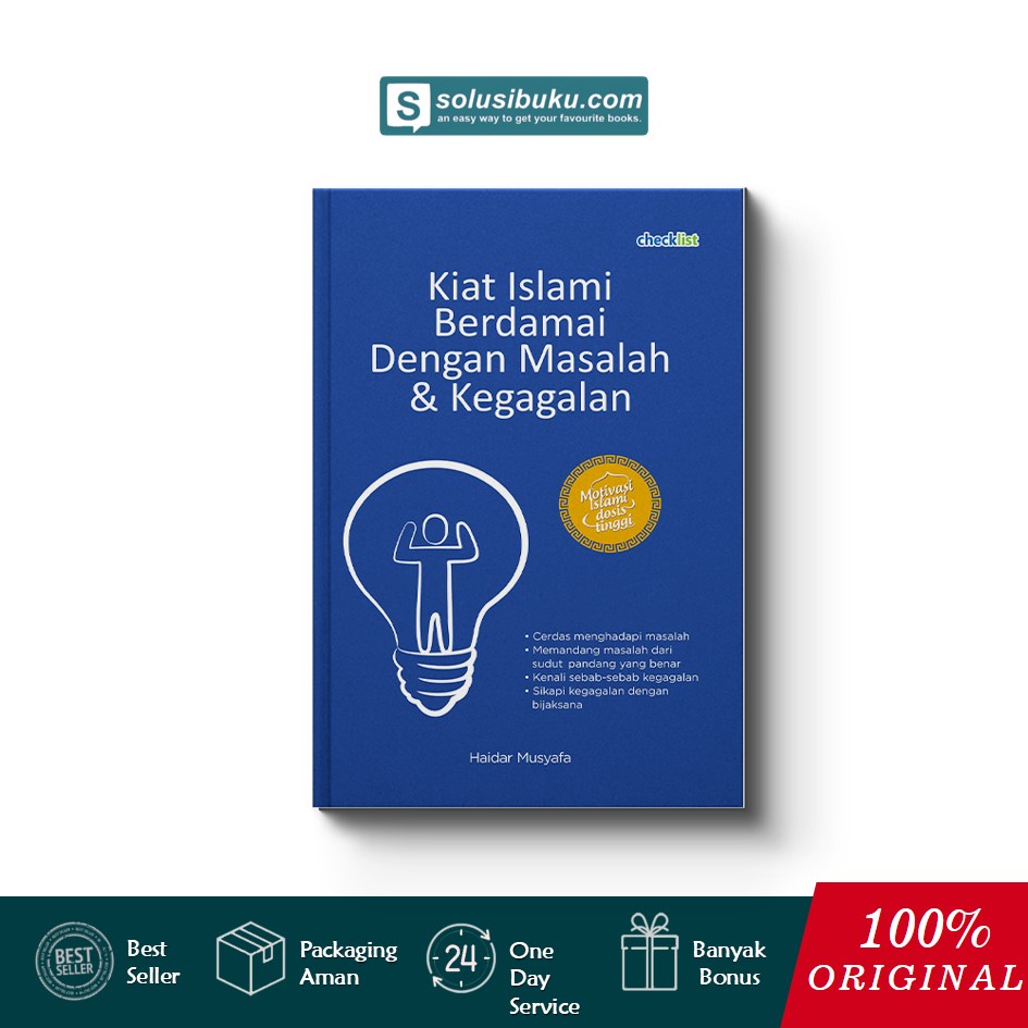 Jual Buku Kiat Islami Berdamai Dengan Masalah And Kegagalan Checklist