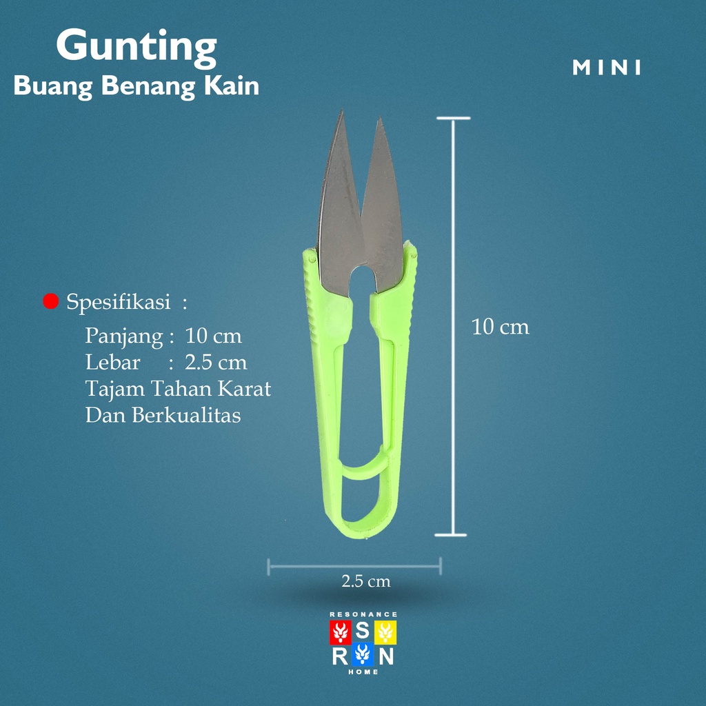 Gunting Benang / Gunting Kain | Gunting Buang Benang Mini Perlengkapan Menjahit