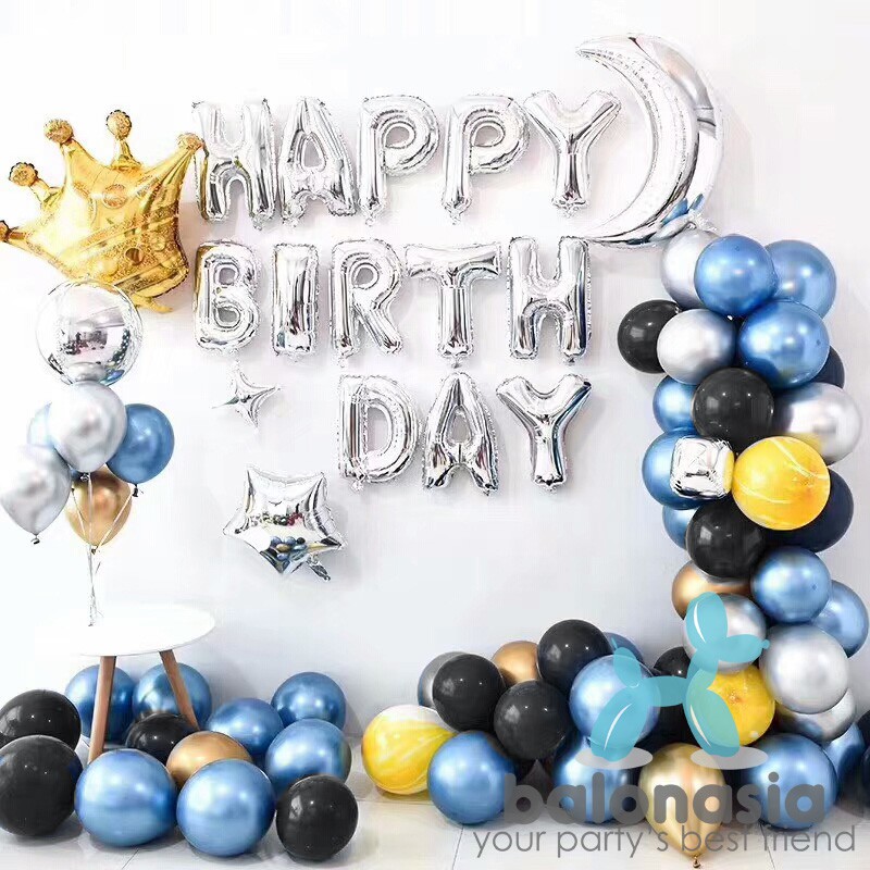 Balonasia Dekorasi Ulang Tahun Silver Moon Shopee Indonesia Balonasia Dekorasi Ulang Tahun Silver Moon Shopee Indonesia